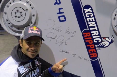 Dakar 2014, Cyril Despres et Michael Metge, partenariat XCentric Ripper