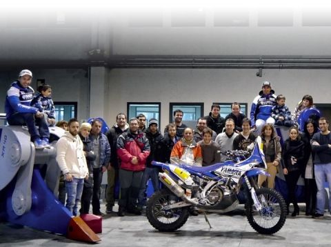 Découverte de l'usine, Cyril Despres et Michael Metge, partenariat XCentric Ripper