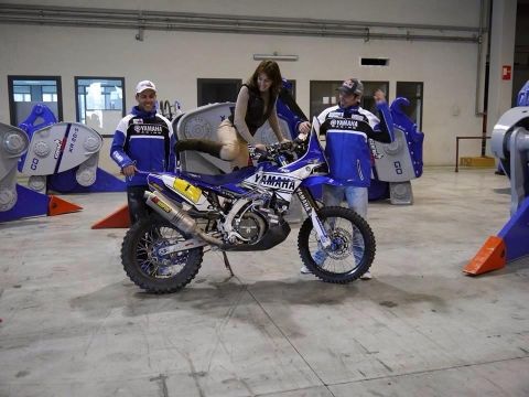 Découverte de l'usine, Cyril Despres et Michael Metge, partenariat XCentric Ripper