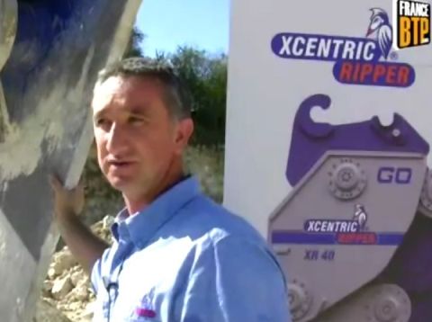 Présentation vidéo du XCentric Ripper par France BTP