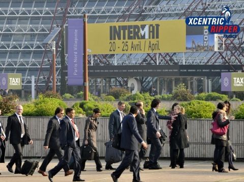XCentric Ripper France au salon Intermat 2012